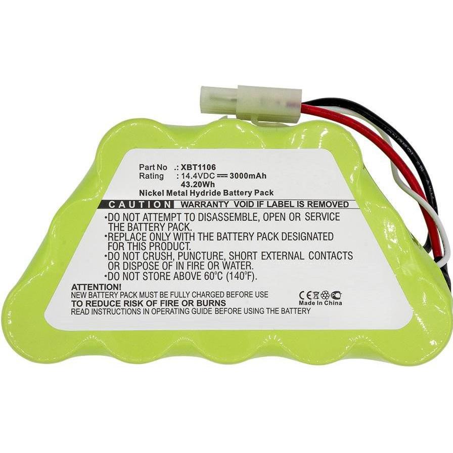 CoreParts Battery for Euro Pro Vacuum, Staubsauger Zubehör, Grün