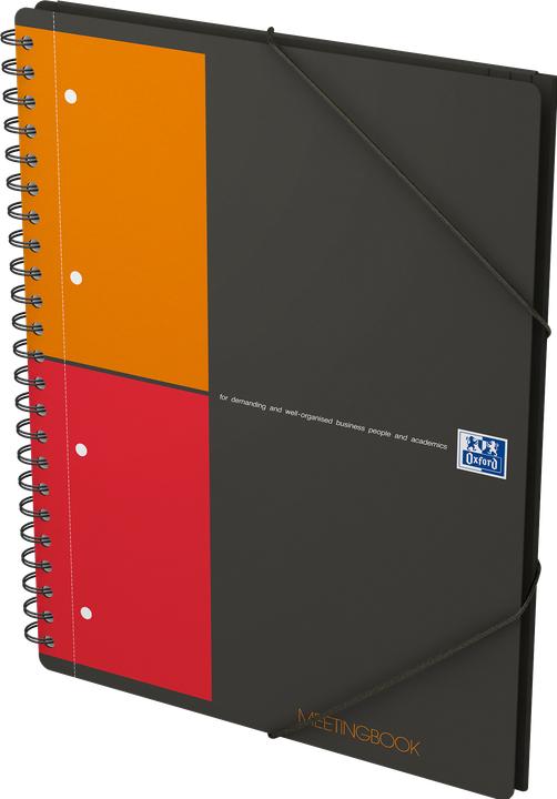 Actual product image Oxford Meetingbook (A4, Checked, Soft cover)