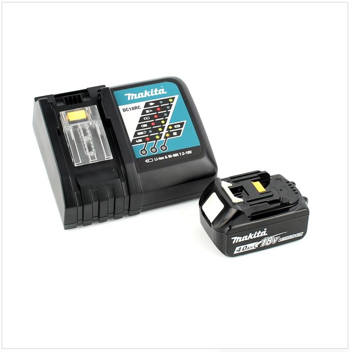 Actual product image Makita DTM 51 RM1J 18V Li-Ion battery multifunction tool in Makpac with 1x 4,0 Ah battery and