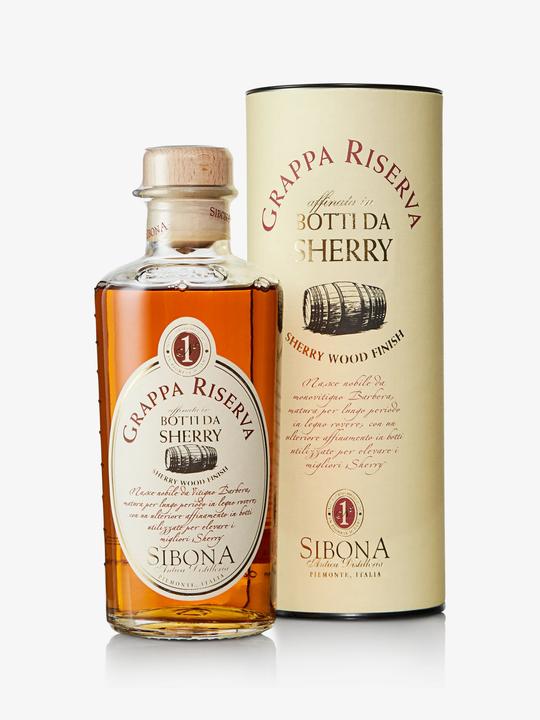 Produktbild Sibona Grappa Botti da Sherry (1 x 50 cl)