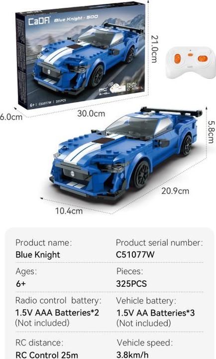 Produktbild Cada Blue Knight 500