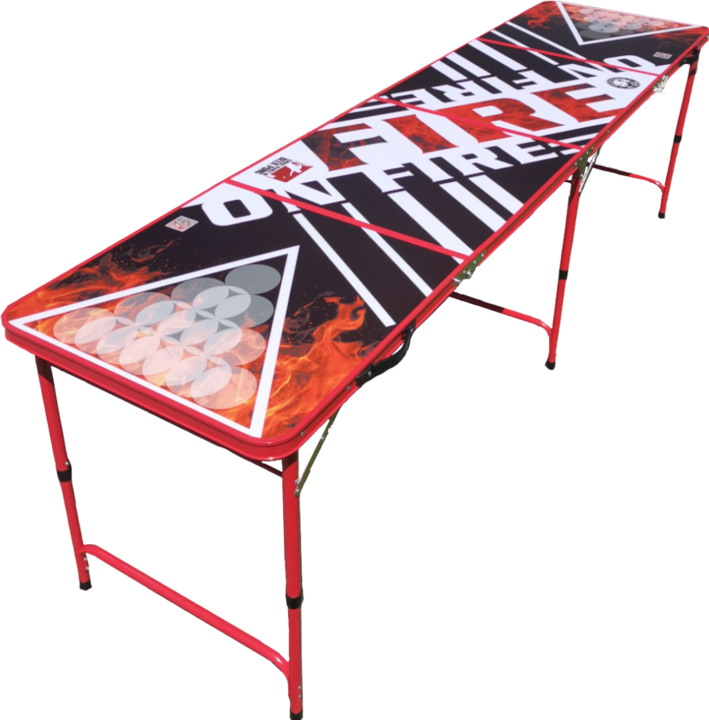 Produktbild MrPong SSOBP PRO ON FIRE Beer Pong Tisch