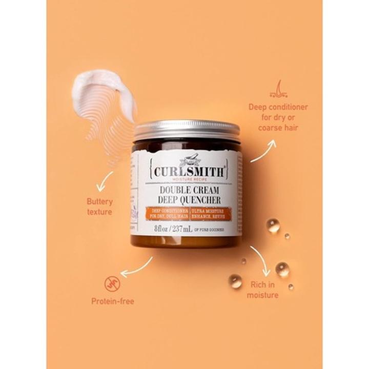 Produktbild Curlsmith Double Cream Deep Quencher Vegan Moisturising Deep Conditioner