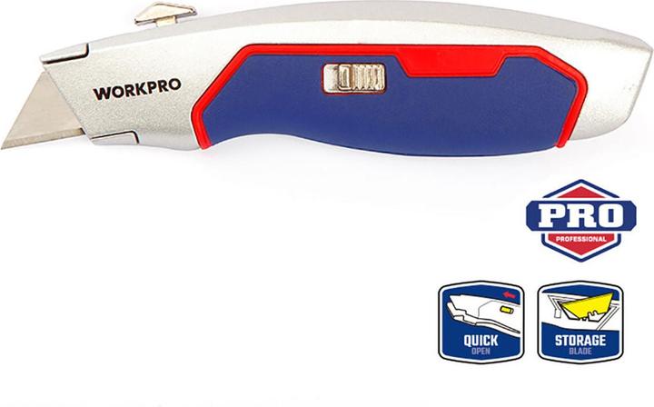 Actual product image Workpro WP213011 cutter knife 1 pc. (Cutters)