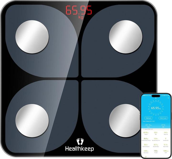 Produktbild Healthkeep Körperanalysewaage (180 kg)