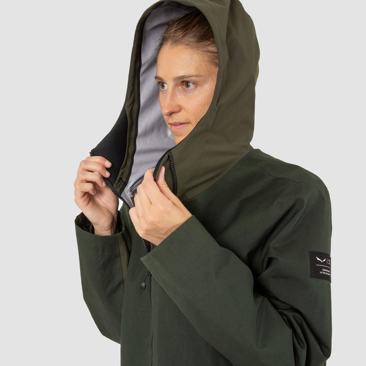 Actual product image Salewa Fanes 3 Layers Powertex Hemp 2 In 1 Parka Da (38, M)