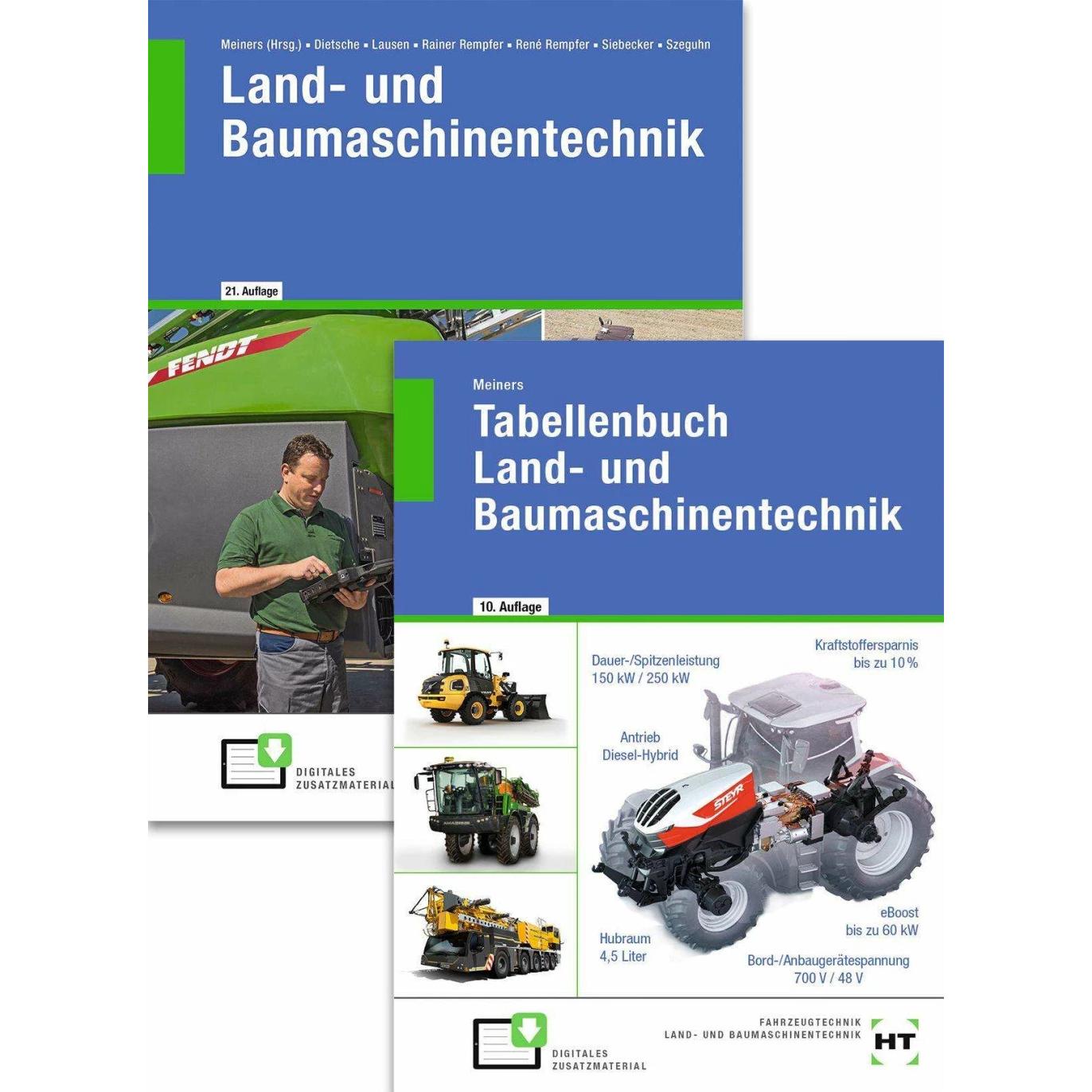 Paketangebot Land- und Baumaschinentechnik/Tabellenbuch Land- und Baumaschinente, Schulbücher von René Dr. Rempfer, Gerd...