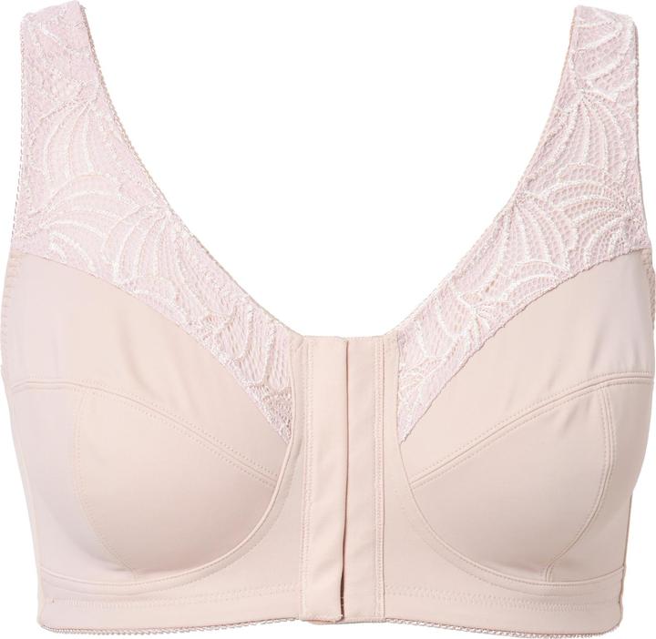 Immagine prodotto Ulla Popken Reggiseno sostenitivo modello Kelly con chiusura anteriore e senza ferretto, coppa C-D (105 F)