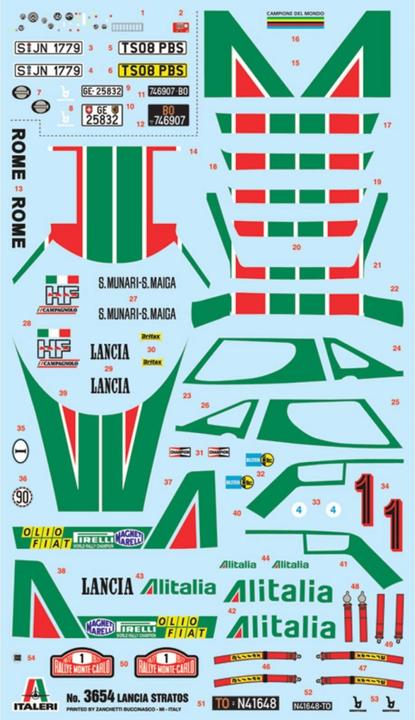 Actual product image 1:24 Lancia Stratos