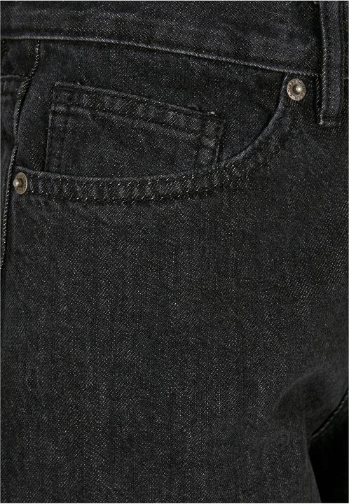 Produktbild Urban Classics Ladies High Waist Wide Leg Cropped Denim Pants (27)