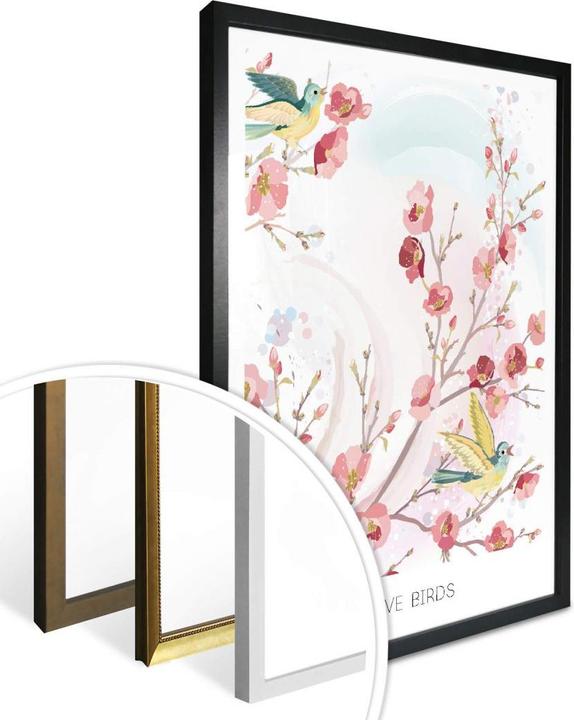 Produktbild Trenddeko Love Birds (50 x 60 cm)