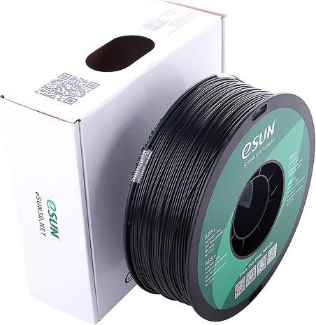 eSUN Filament 3D ABS+ 1,75mm Black 1kg (ABS, 1.75 mm, 1000 g, Noir)