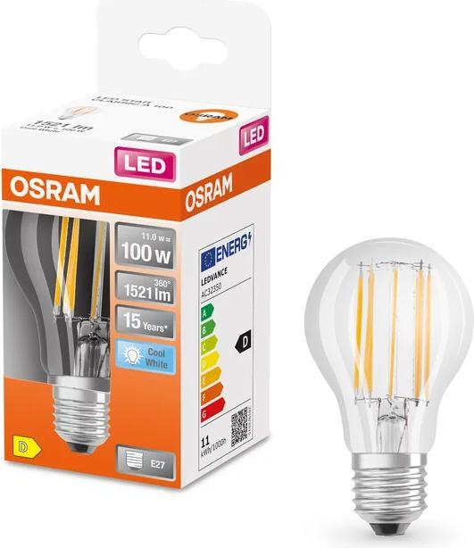 Image du produit Osram Star Classic A (E27, 100 W, 1521 lm, 1 x, D)