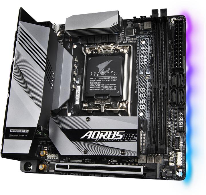 Produktbild Gigabyte B660I Aorus Pro (LGA 1700, Intel B660, Mini-ITX)