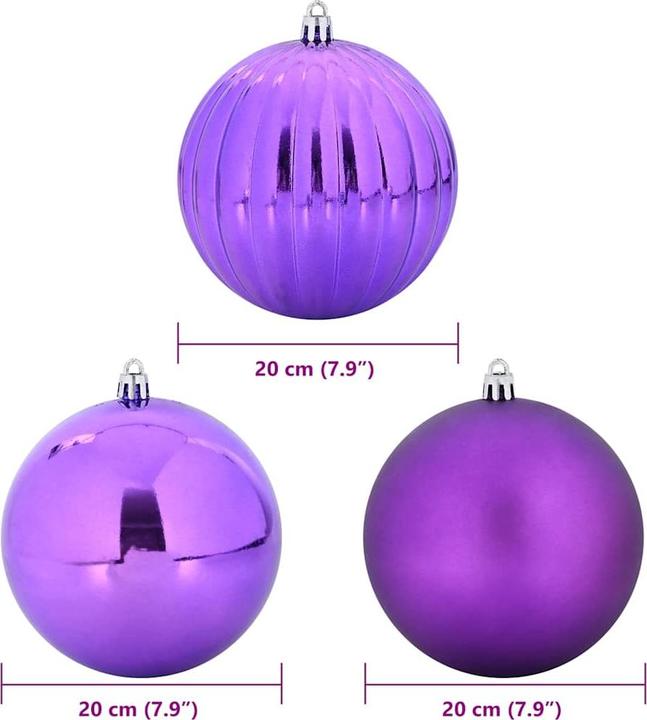 Image du produit vidaXL Weihnachtskugeln (4x)