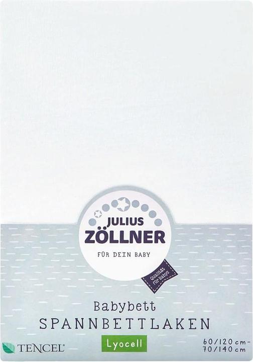 Immagine prodotto Julius Zöllner Lenzuolo matrimoniale in Tencel per letti di bambini da 60/120 - 70/140 cm (60 x 120 cm - 70 x 140 cm)