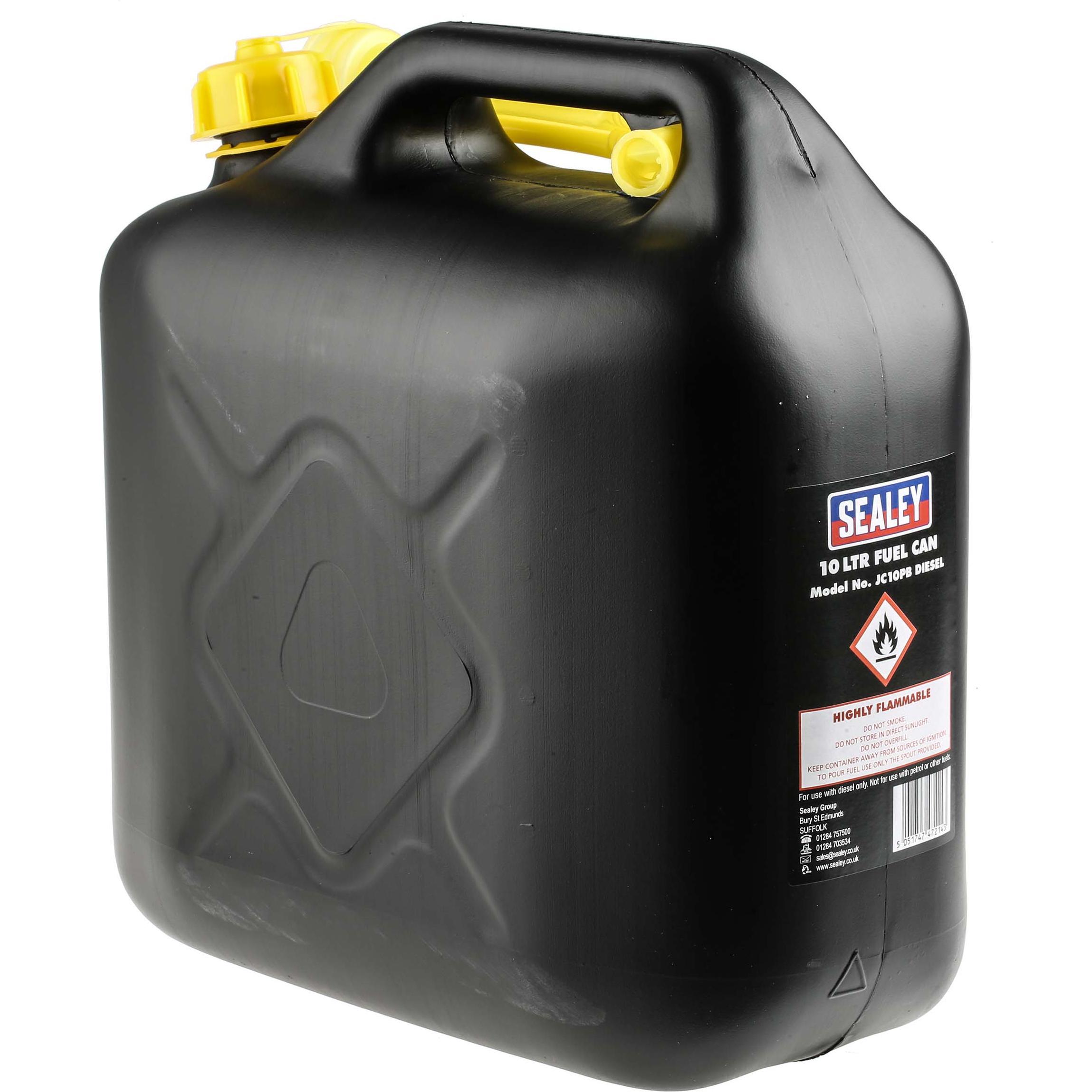 Rs Pro, Garagenausstattung, Fuel Can 10ltr - Black