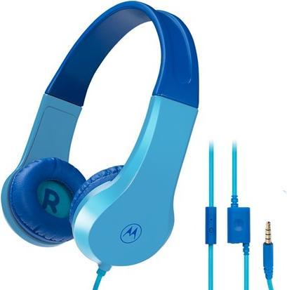 Actual product image Motorola Headphone MOTO JR200 BLU (Cable)