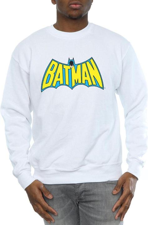 Actual product image Batman Mens Retro Logo Sweatshirt (XXL)