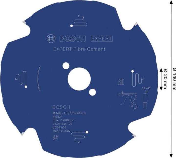 Productafbeelding Bosch Professional Zubehör Expert voor vezelcement