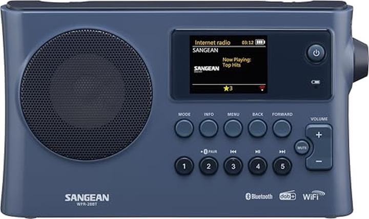 Actual product image Sangean WFR-28BT (DAB+, FM, Web radio, Bluetooth, Wi-Fi)