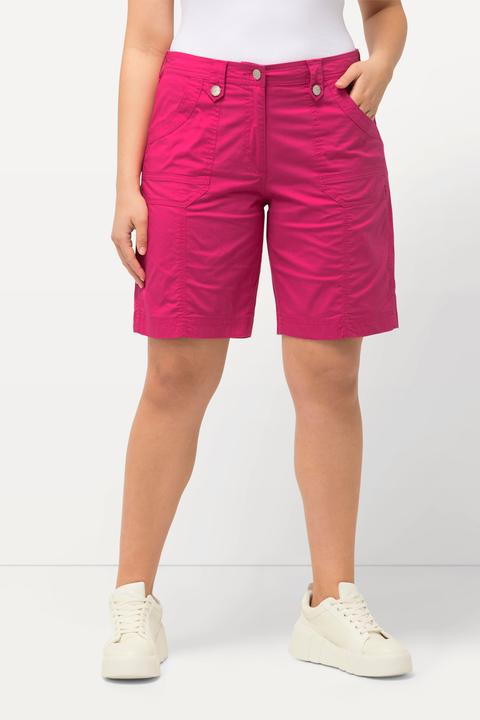 Produktbild Ulla Popken Cargo-Bermuda, Komfortbund, 4-Pocket-Schnitt (56)