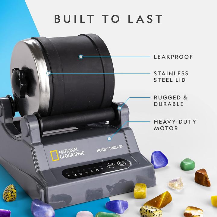 Produktbild National Geographic Hobby Rock Tumbler Kit