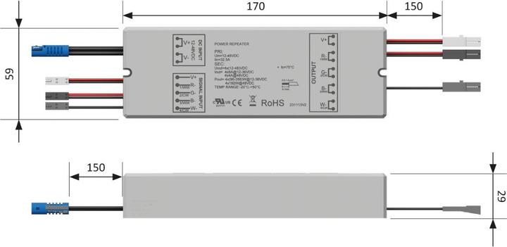 Produktbild Halemeier Schaltsignalverstärker 12 / 24 V