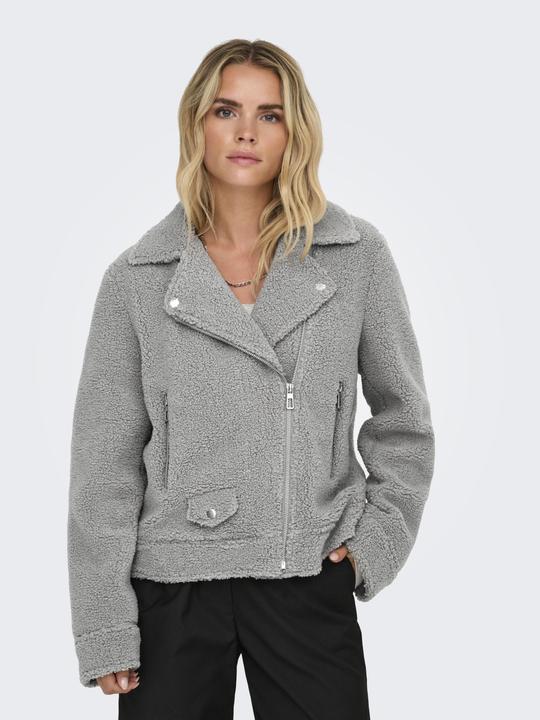 Actual product image Only in fur look ONLRIO TEDDY BIKER (S)