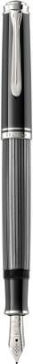 Produktbild Pelikan Füllhalter Souverän M605 Stresemann Sw 14-K/585 M Geschenkbox (schwarz-anthrazit, 1 x)
