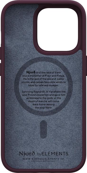 Image du produit Njord Salm.Leather Magsafe Case (Apple iPhone 14 Pro)