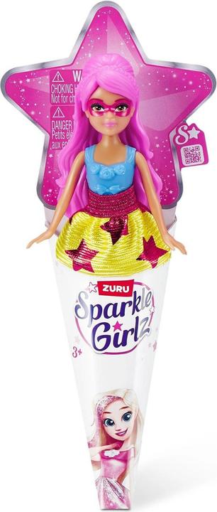 Produktbild Zuru SPARKLE GIRLZ-FANTASY-4" DOLL IN CONE,S2