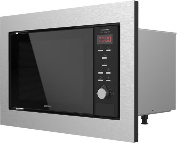 Actual product image Cecotec GRANDHEAT 2350 BUILT-IN STEELBLACK (23 l)