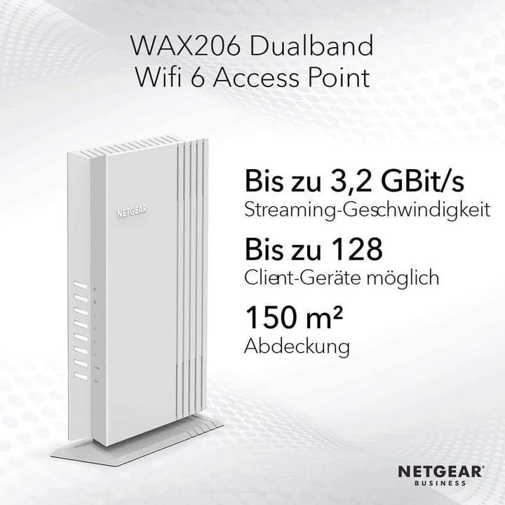 Produktbild Netgear WAX206 (2400 Mbit/s)