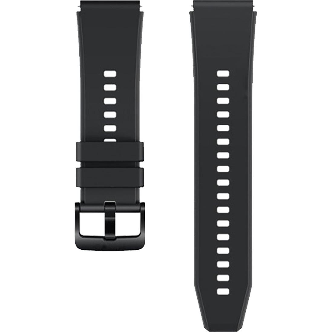 Marka Niezdefiniowana Silikonarmband (46 mm, Silicone), Cinturini per orologi, Nero