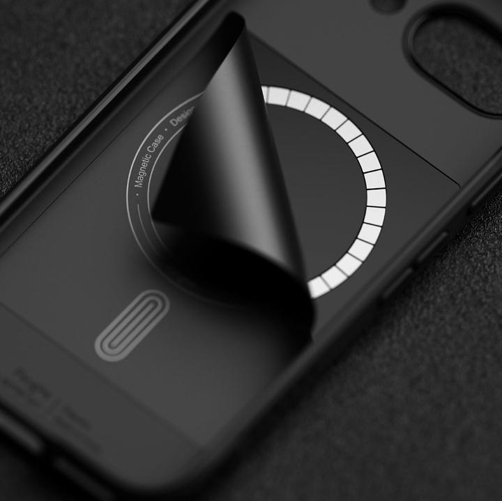 Spigen Cover Rugged Armor MagFit Compatibile Con Google Pixel 10 Pro XL, Supporto MagSafe E Pixelsnap - Nero Opaco - Foto 6