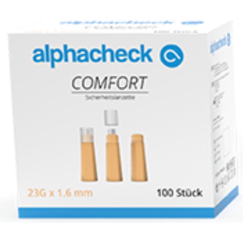 Thumbnail - Alphacheck, Bluttest, COM SICH 26G1.6 (Lanzette)