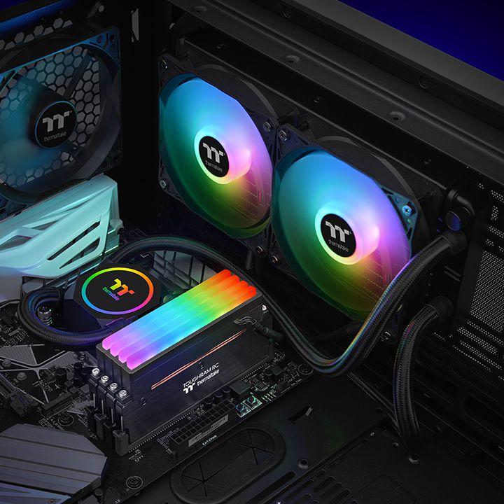 Produktbild Thermaltake Floe RC 240 Memory & CPU AIO Liquid Cooler
