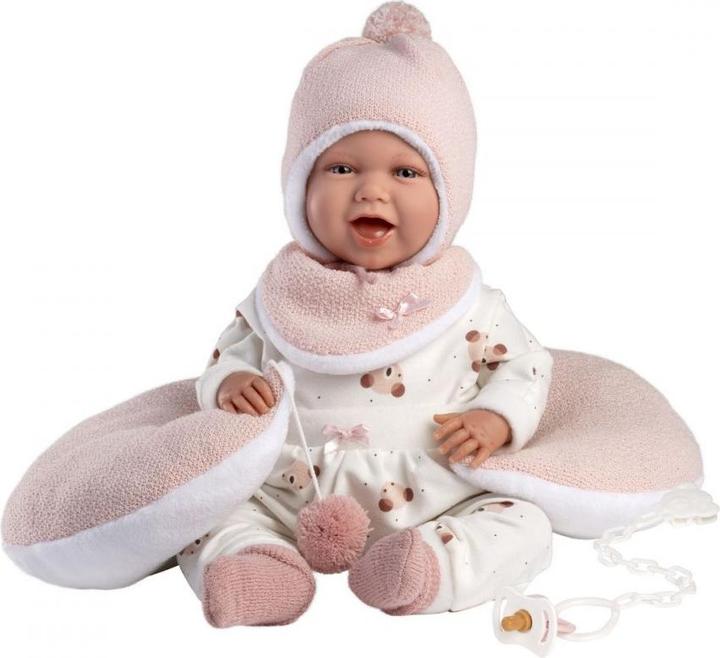 Image du produit Llorens Mimi 42 cm poupée bébé avec coussin croissant