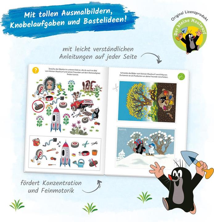 Image du produit La petite taupe Mon livre de jeux et de coloriage
