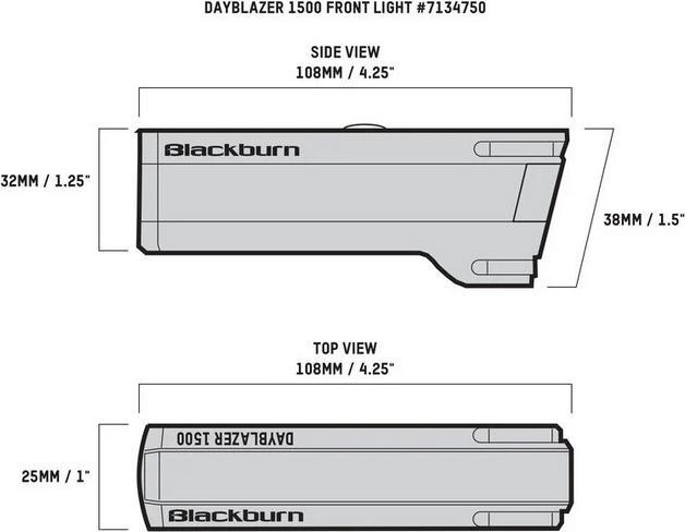 Produktbild Blackburn Dayblazer 1500 Front Light (1500 lm)