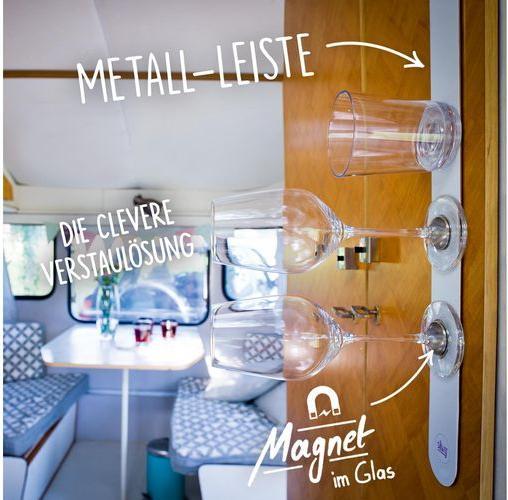 Actual product image Silwy Metal bar for glasses 50 cm