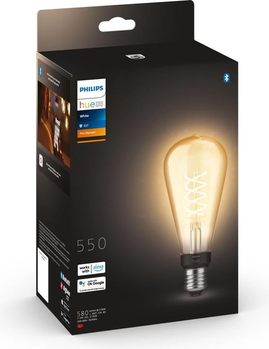 Produktbild Philips Hue Giant BT (E27, 7 W, 550 lm, 1 x, G)