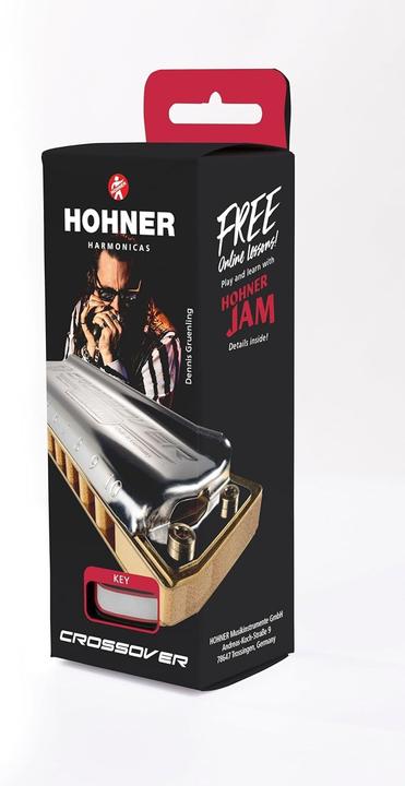 Actual product image Hohner Marine Band Crossover Harmonica (Harmonica, Diatonic)