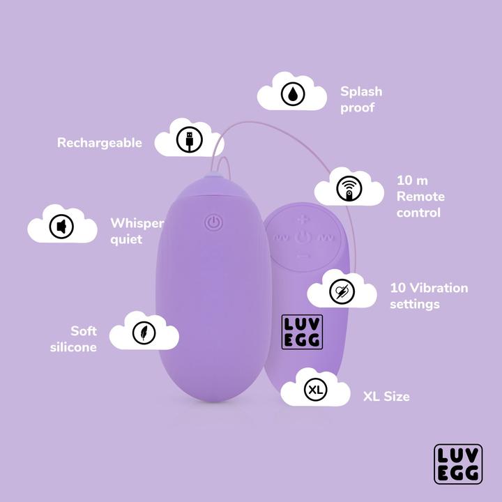 Produktbild Luv Egg XL Violett