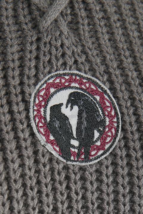 Produktbild Black Premium Strickpullover mit Kapuze und Schnürung (XL)