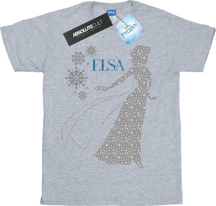 Produktbild Disney Frozen Elsa Christmas Silhouette TShirt Mädchen (152, 158)