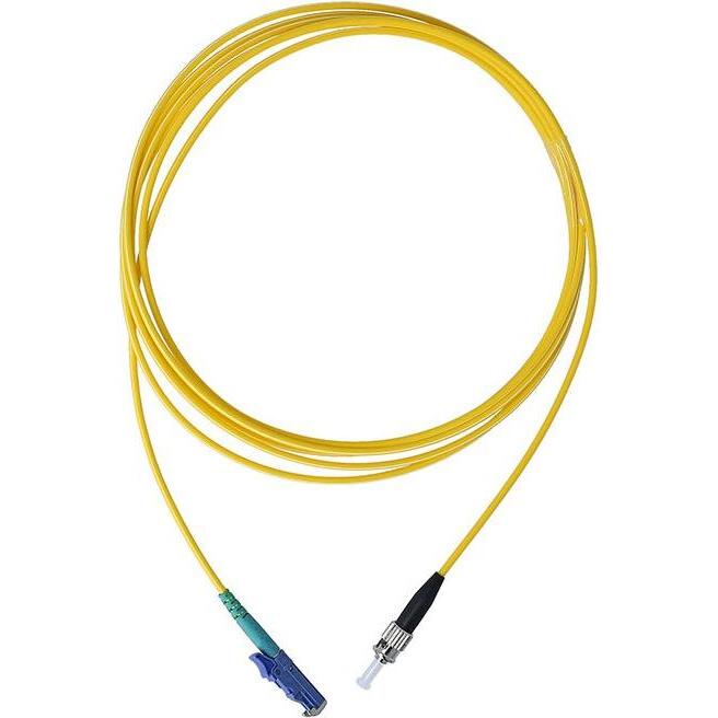 BlueOptics Simplex LWL Patchkabel ST-PC/E2000-PC Singlemode 30 Meter (30 m), Netzwerkkabel