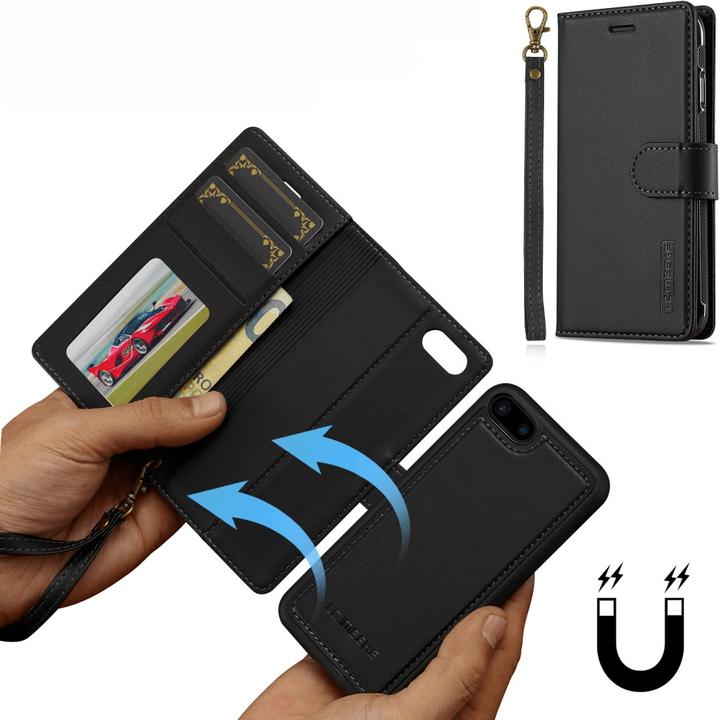 Actual product image LC.Imeeke iPhone SE / 8 / 7 - Teilbare Brieftasche 2-in-1 Handyhülle (Apple iPhone SE (3rd Gen), Apple iPhone 7, Apple iPhone 8, Apple iPhone SE (2nd Gen))