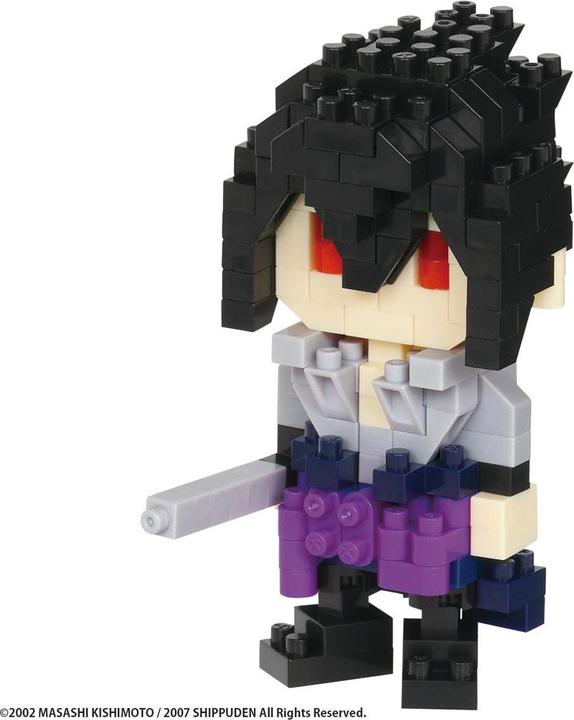 Actual product image Nanoblock NARUTO Sasuke Uchiha